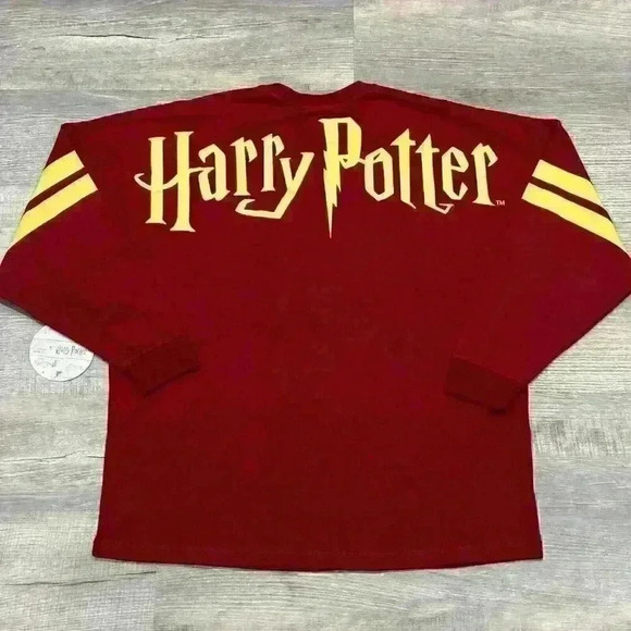 Wizarding World Harry Potter Jersey Red Pullover Longsleeve Unisex Sz XL (16/18) - Picture 1 of 16